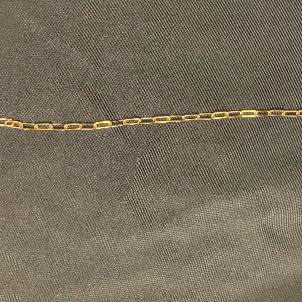 18k yellow gold bracelet stamped/tested
